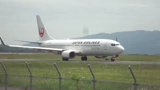 JAL　日本航空　ボーイング737-800（JA336J）　　【岡山桃太郎空港】