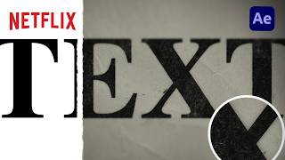 How to Make Text Feel Real Like NETFLIX Docs