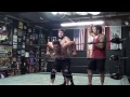 santino bros wrestling training match hoss vs paul