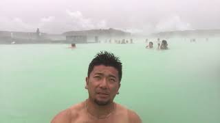 【世界最大露天風呂】アイスランド・ブルーラグーン（青い白濁温泉）②Blue Lagoon hotsprings in Iceland