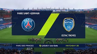 FIFA 23 - PSG vs Troyes - Ligue 1 Matchday 28
