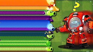 Pvz 2 Challenge - All Plants Vs Z-Mech Zombies - Who Will Win?