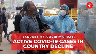 COVID-19 updates: Active COVID-19  cases in country decline