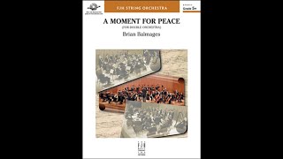 A Moment for Peace by Brian Balmages Orchestra - Score and Sound