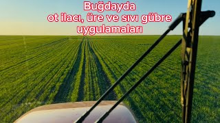 Buğdayda sıvı gübre uygulaması | Trakya