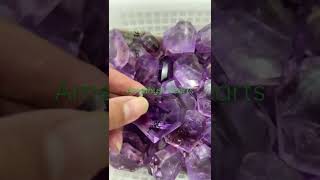 Faceted grade amethyst heart #faceted #gradequartz #amethyst #crystal-heart #amethystquartz #carving