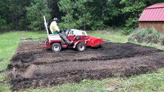 iMowTexas presents the Ventrac 4500Z Tractor with the Tiller attachment