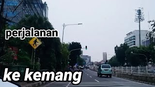 Perjalanan ke kawasan kemang jakarta selatan