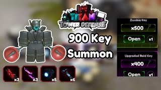 900 Key Summon! (Titan Tower Defense)