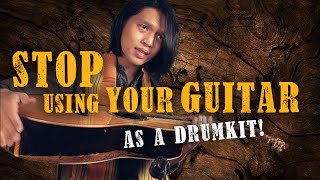 STOP Using Your Guitar as a Drum Kit! | Tips for Percussive Fingerstyle Guitar