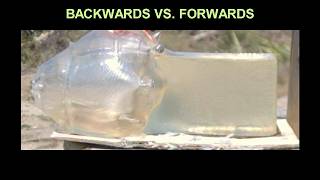 Backwards Foster Slug vs Normal Foster Slug - Ballistic Gel