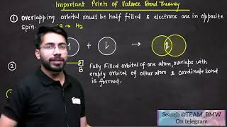 Chemical Bonding Lec 8 by Vt Sir    Nirman Batch Study Bharat480P