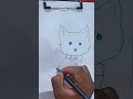 wow😳 kitna cute🥰 cat😺 drawing shorts cat