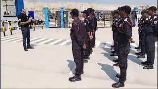 Security guard training and briefing @pr7securityandplacementser87 #securityguard #traning