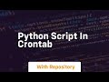python script in crontab