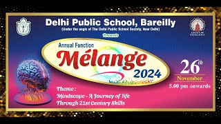 Mélange 2024 Full Program Video || A Day cum boarding school || Best School in Bareilly |CBSE School