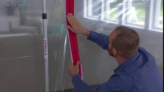 How to install the ZipWall Heavy Duty Zipper