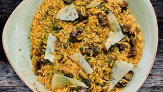 Orzo with Ground Beef Mince Slow Cooking Alsi Sinanaj Food