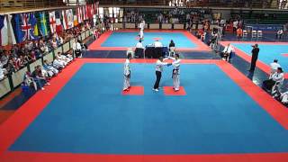 Russia v Estonia Male Team Sparring