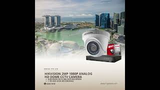 Hikvision 2mp 1080p Analog HD Dome CCTV Camera