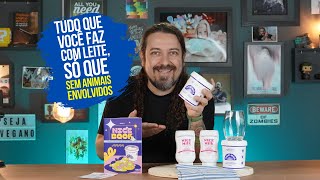 Testando e provando os produtos da Nice Milk que substituem tudo que é de leite