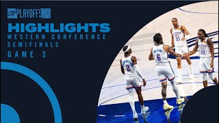 OKC Thunder vs Dallas Mavericks | Game 3 Highlights | NBA Playoffs | May 11, 2024