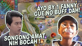 BOCAH INI TERLALU SOMBONG ! NGAJAKIN 1 VS 1 FANNY DI PUR NO BUFF GUA !