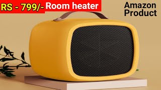 FLUZOV Wall-Outlet 400 Watts Electric Handy Room Heater (Room Heaters Home for Bedroom Reading book