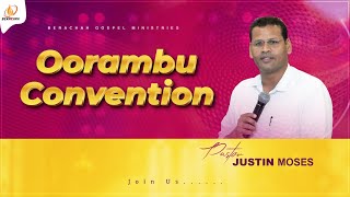 🔴 LIVE NOW - Oorambu meeting  Pas.Justin Moses | Berachah Gospel Ministries | Jan 22nd  2025 | #BGM