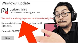 [SOLVED] 2026! Your device is missing important security and quality fixes Win 11/10