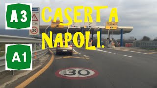 DRIVING FROM CASERTA TO CASTELLAMMARE DI STABIA | A1