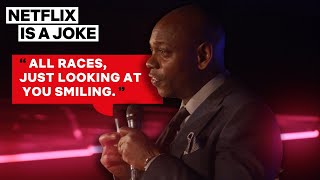 Dave Chappelle Describes His 12-Year Absence From Comedy | Netflix Is A Joke