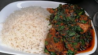 How to Prepare Vegetable Fish Stew For Dinner! Nigerian Easiest Fish Vegetable Sauce For White Rice