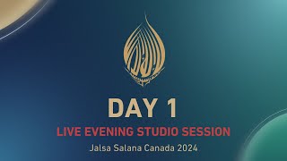 Evening LIVE Studio Session | Jalsa Salana Canada 2024 | Day 1