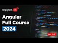 Angular Full Course 2024 | Angular Tutorial for Beginners | Angular Project Tutorial | Simplilearn