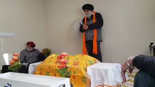 05 Bhai Farid Singh \u0026 Peshor Singh Shabad Kabir Marne Ka  Chao 29 Dec 19 Gurdwara Dukh Nivaran Edmon