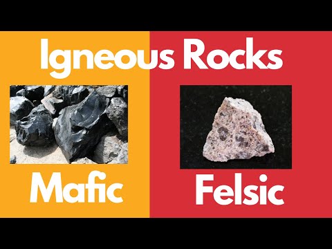 Is vesicular basalt mafic or felsic?