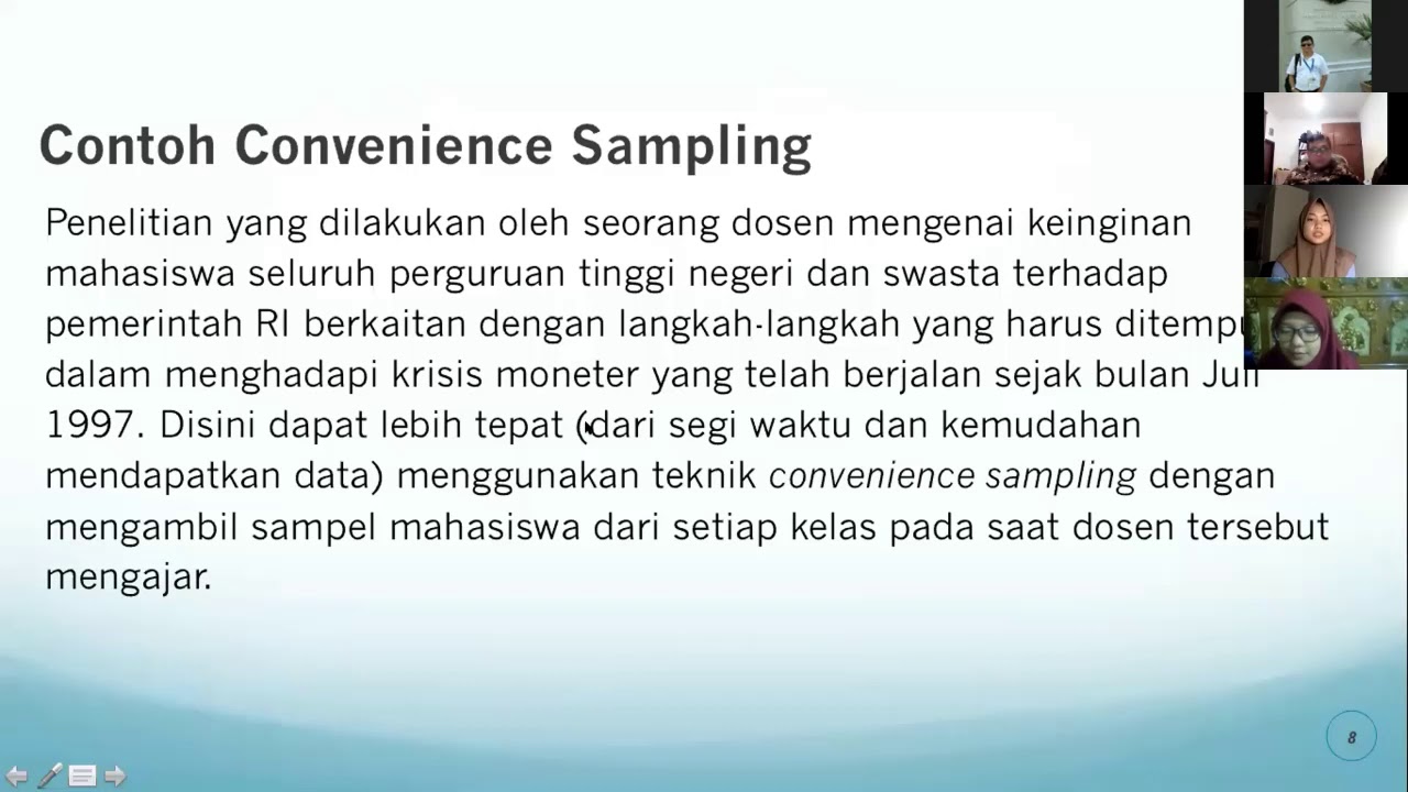 Teknik Sampling Volunter Sampling, Convinience Sampling, Purposive ...