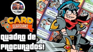 ⚔ Card Guardians: Quadro de Procurados ⭐ Louis Espadachim Ávido #TCG #cardgame #rpg #gacha #asmr