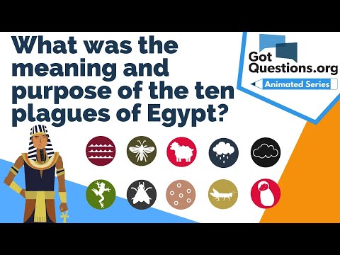 What is the biblical definition of a plague?