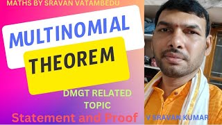 MULTINOMIAL THEOREM IN TELUGU @VATAMBEDUSRAVANKUMAR