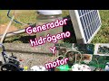 Generador de Hidrógeno + motor casero , hidrógeno problema