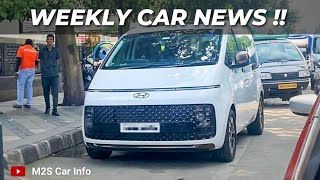 (EP.20) Hyundai Staria Spotted | Duster Launch Delay | Nexon 2025 | ICOTY Winner | BE 6 Bookings M2S