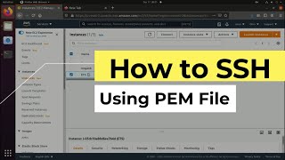 How to SSH Login using .PEM File in AWS EC2