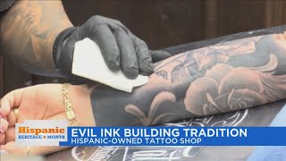 Tattoo shop in Odessa showcases Hispanic heritage through ink