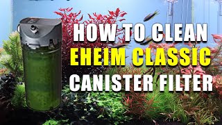 How to Clean an Eheim Classic Canister Filter