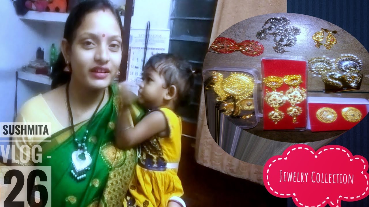 Jewelry Collection Daily Vlog Rotune With Sushmita Sushmita Vlog