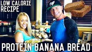 Healthy Protein Banana Bread | Macro Friendly Recipe