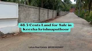 48.5 Cents #Land for Sale in #KeezhaKrishnaputhoor #lotusrealestate #nagercoil #இடம் வாங்க விற்க