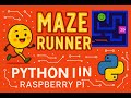 Build Maze runner with Raspberry Pi and Python.